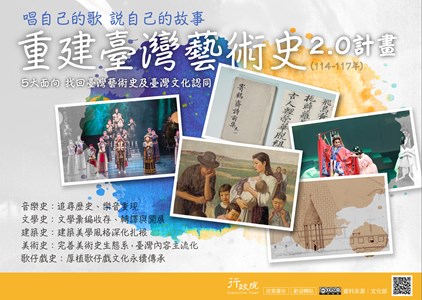 行政院政策櫥窗-重建臺灣藝術史2.0文宣電子檔